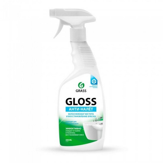Ср-во для ванной комнаты (лимонная кислота) GRASS ГЛОСС 0,6л