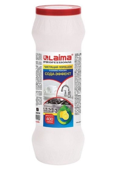 Порошок чистящий LAIMA PROFESSIONAL 400гр Сода-эффект Лимон