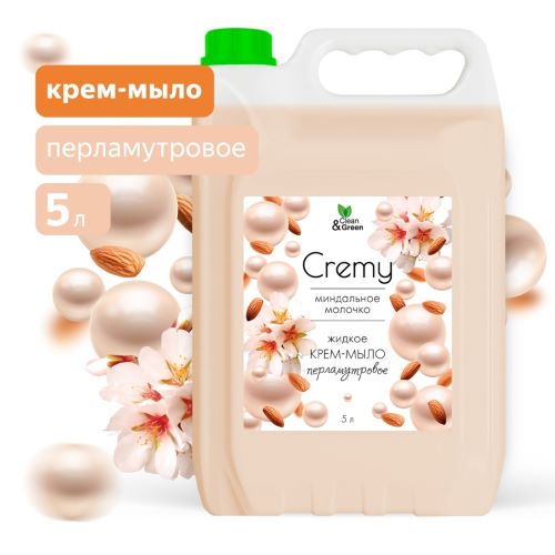 мыло клин грин миндаль 5л