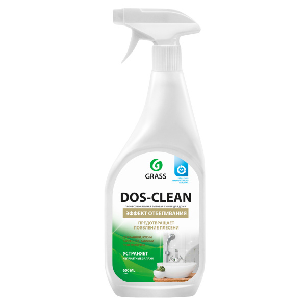 Ср-во чист. универсал.GRASS Dos-clean (от плесени+отбеливание) 600мл